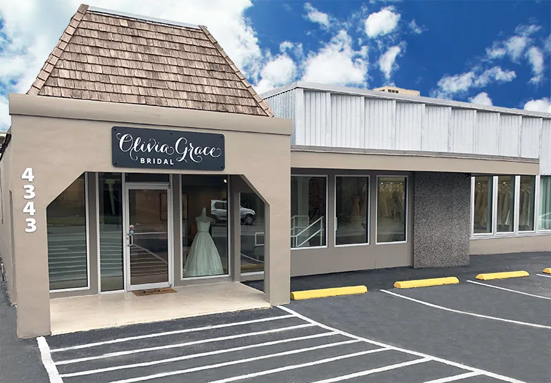 Olivia Grace Bridal Shop storefront