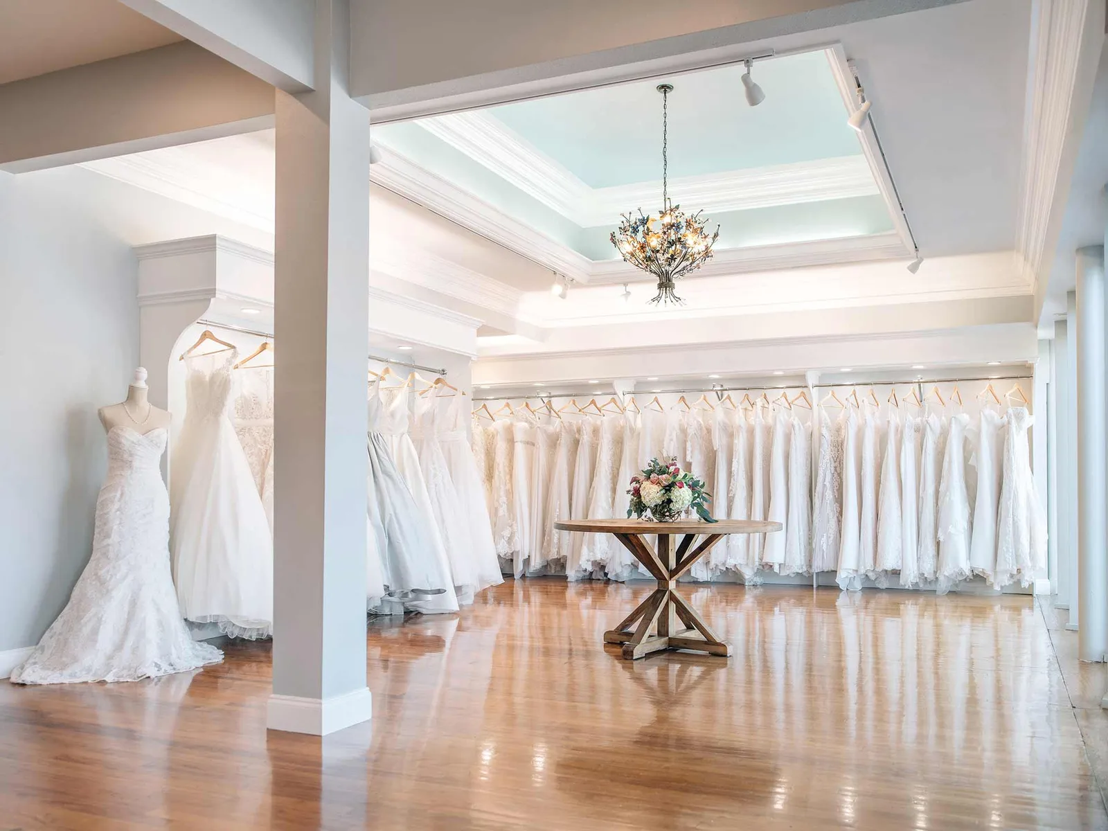 Inside Olivia Grace Bridal Shop, photograph 5